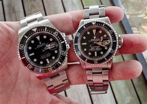 rolex submariner sea dweller